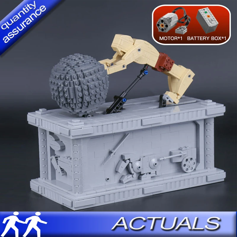 23017 Technic Eletric Sisyphus Move Ball Set Building Blocks Model Bricks Kit Compatible with Lego Ideas MOC Education Toy
23017 Technic Eletric Sisyphus Move Ball Set Building Blocks Model Bricks Kit Compatible with Lego Ideas MOC Education Toy