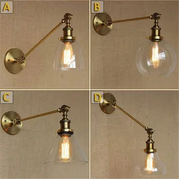 Vintage L30cm single adjustable arm brass copper finished wall lights metal iron umbrella Wall Sconce Abajur Luminaria europe
Vintage L30cm single adjustable arm brass copper finished wall lights metal iron umbrella Wall Sconce Abajur Luminaria europe