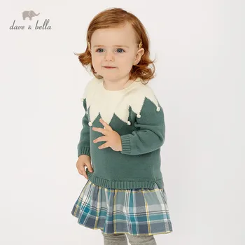 DBM11023 dave bella autumn cute baby girls appliques plaid knitted sweater kids fashion pullover toddler boutique tops
DBM11023 dave bella autumn cute baby girls appliques plaid knitted sweater kids fashion pullover toddler boutique tops