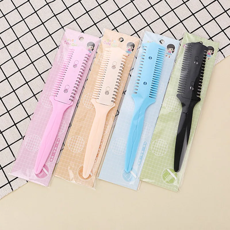 1pcs Double Sides Hair Razor Comb Cutter Cutting Thinning Shaper Haircut Grooming Men Women Hair Trimmer Styling Tool
1pcs Double Sides Hair Razor Comb Cutter Cutting Thinning Shaper Haircut Grooming Men Women Hair Trimmer Styling Tool