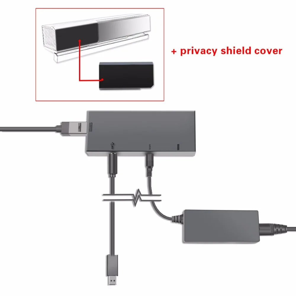 dealonow Adapter for XBOX One SLIM/ ONE X Kinect Adapter New Power Supply Kinect 2.0 Sensor For Windows 10
dealonow Adapter for XBOX One SLIM/ ONE X Kinect Adapter New Power Supply Kinect 2.0 Sensor For Windows 10