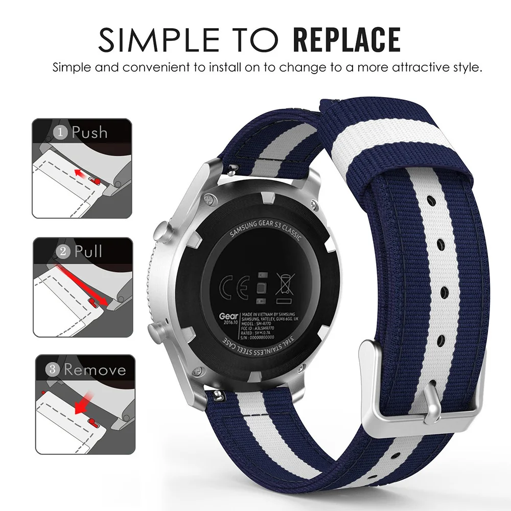 Ремешок для часов Samsung Gear S3 Classic/ Frontier 22 мм, сменный Браслет Для Xiaomi Huami Amazfit 2/2S Stratos
Ремешок для часов Samsung Gear S3 Classic/ Frontier 22 мм, сменный Браслет Для Xiaomi Huami Amazfit 2/2S Stratos