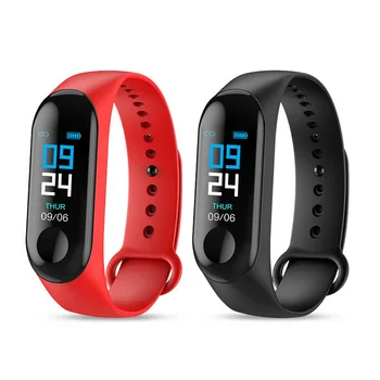 M3 Sports Fitness Smart Bracelet Blood Pressure & Heart Rate Monitor Colorful Touch Screen Smart Band Wristband Step Counter
M3 Sports Fitness Smart Bracelet Blood Pressure & Heart Rate Monitor Colorful Touch Screen Smart Band Wristband Step Counter