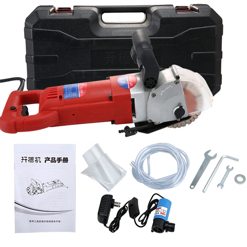 39mm Electric Wall Chaser Groove Cutting Machine Wall slotting machine Steel Concrete cutting machine 4500W 220V
39mm Electric Wall Chaser Groove Cutting Machine Wall slotting machine Steel Concrete cutting machine 4500W 220V