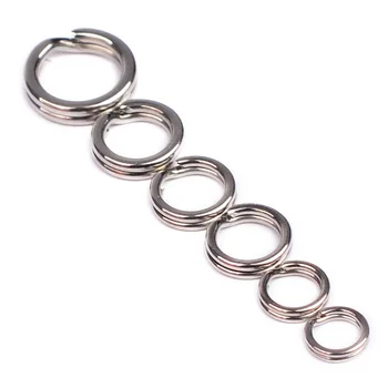 10pcs/lotStainless Steel Ring Split Clip Swivel Double Loop Quick Change Ring Fishing Accessory with fishing lure bait hook
10pcs/lotStainless Steel Ring Split Clip Swivel Double Loop Quick Change Ring Fishing Accessory with fishing lure bait hook