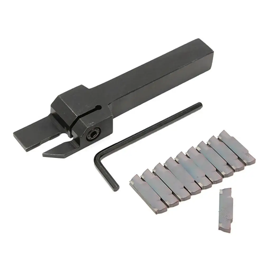 10Pcs MGMN300 Insert with MGEHR1212-3 Lathe Cut-Off Grooving Parting Tool Holder
10Pcs MGMN300 Insert with MGEHR1212-3 Lathe Cut-Off Grooving Parting Tool Holder