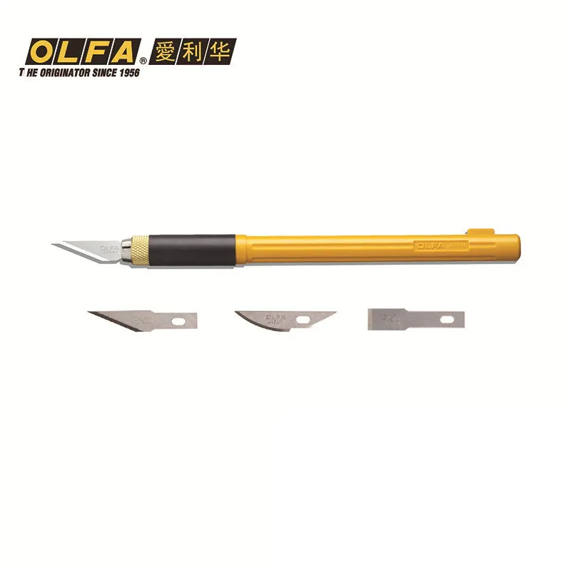 OLFA AK-4 JAPAN Cutter Art Knife PRO Cutters with 4 Blades KB4-S / KB4-R / KB4-F Stainless Steel Blade
OLFA AK-4 JAPAN Cutter Art Knife PRO Cutters with 4 Blades KB4-S / KB4-R / KB4-F Stainless Steel Blade