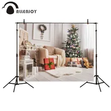 Allenjoy новый фон для фотосъемки белое украшение рождественское