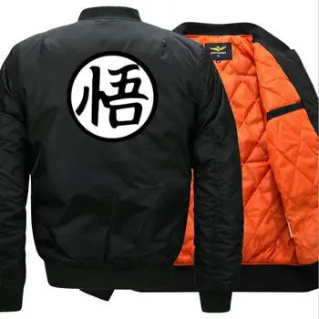 MA-1 Anime Dragon Ball Bomber Jacket Army Military Style Breathable jaqueta Jackets Pilot Coat jaqueta masculina chaquetas homb
MA-1 Anime Dragon Ball Bomber Jacket Army Military Style Breathable jaqueta Jackets Pilot Coat jaqueta masculina chaquetas homb