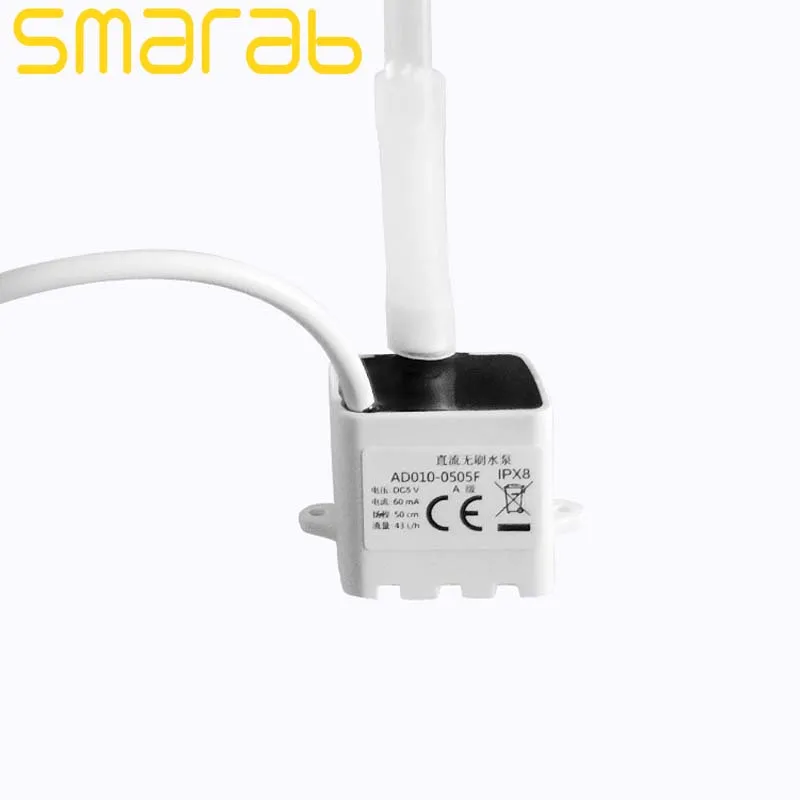 Aquarium Water Pump Small Fish Tank 5V Circulating Water Pump Silent Small Submersible Pump High-efficiency Aeration Fish Pump
Aquarium Water Pump Small Fish Tank 5V Circulating Water Pump Silent Small Submersible Pump High-efficiency Aeration Fish Pump