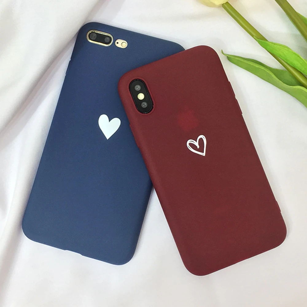 2019 New Small Love Phone Shell Embossed Solid Color All-inclusive Soft Shell Couple Models For IPhone 6 6S 7 8 Plus X XR XS Max
2019 New Small Love Phone Shell Embossed Solid Color All-inclusive Soft Shell Couple Models For IPhone 6 6S 7 8 Plus X XR XS Max