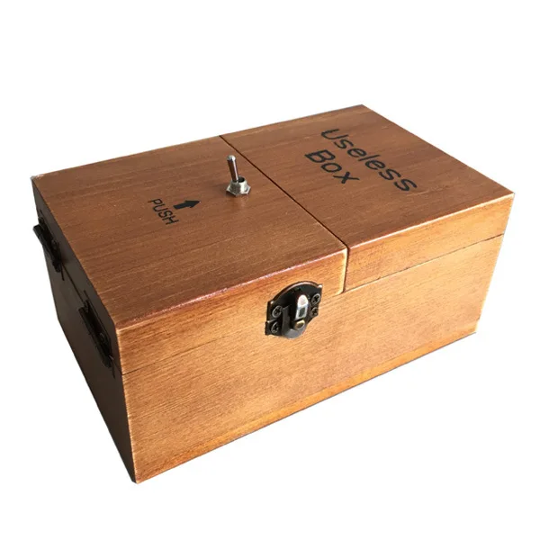 Useless box adult funny novel decompression toys funny toys useless wooden box creative Christmas gift Desk Decoration
Useless box adult funny novel decompression toys funny toys useless wooden box creative Christmas gift Desk Decoration