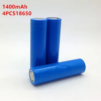 4pcs/lot 18650 Rechargeable battery batteries 1400 mah 3.7V Li-ion Actual capacity 1400mah
4pcs/lot 18650 Rechargeable battery batteries 1400 mah 3.7V Li-ion Actual capacity 1400mah