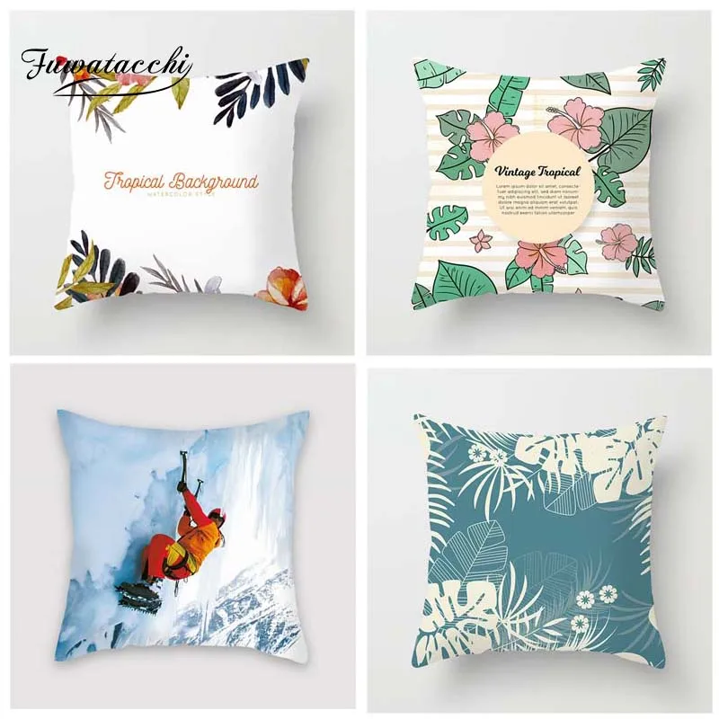 Fuwatacchi Tropical Leaves Flower Printed Cushion Cover Floral Vintage Beer Pillow Cover Decorative Pillowcase for Home Sofa
Fuwatacchi Tropical Leaves Flower Printed Cushion Cover Floral Vintage Beer Pillow Cover Decorative Pillowcase for Home Sofa