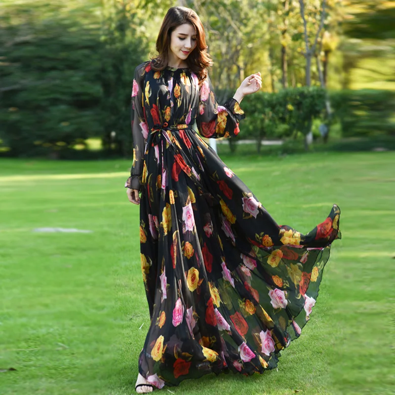 Long Sleeve Bohemia Floral Long Maxi Dress Women Beach Vacation Holiday Long Sleeve Maternity photography Lightweight Sundress
Long Sleeve Bohemia Floral Long Maxi Dress Women Beach Vacation Holiday Long Sleeve Maternity photography Lightweight Sundress