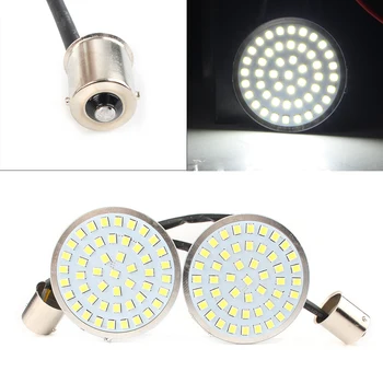2" Bullet Style 1156 White LED Light Turn Signal Lights Inserts For Harley Touring Softail Dyna Sportster XL 883 1200 Tri Glide
2" Bullet Style 1156 White LED Light Turn Signal Lights Inserts For Harley Touring Softail Dyna Sportster XL 883 1200 Tri Glide