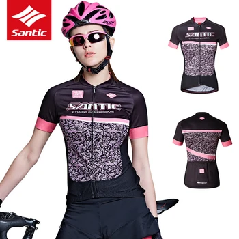 Santic Women Cycling Jersey Summer Short Sleeve Pro MTB Road Bike Jersey Breathable Bicycle Downhill Jersey Ropa Ciclismo
Santic Women Cycling Jersey Summer Short Sleeve Pro MTB Road Bike Jersey Breathable Bicycle Downhill Jersey Ropa Ciclismo