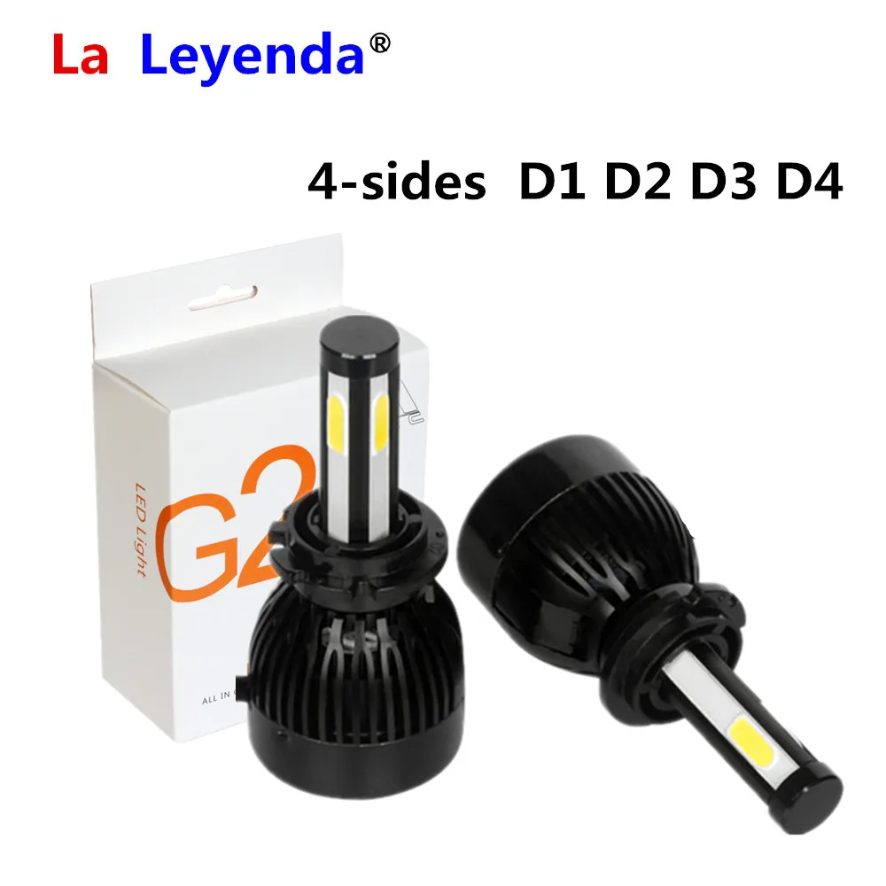 4 Sides Headlight Bulb D1 D2 D3 D4 D Series LED Fog Car Lights D1R D1C D1S/D2R D2C D2S/D3R D3C D3S/D4R D4C D4S 12V COB 6000K G20
4 Sides Headlight Bulb D1 D2 D3 D4 D Series LED Fog Car Lights D1R D1C D1S/D2R D2C D2S/D3R D3C D3S/D4R D4C D4S 12V COB 6000K G20