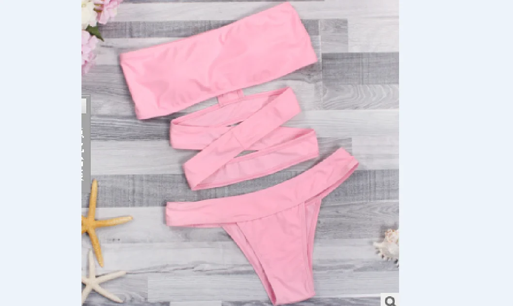Solid Sexy Swimmer Women Bikini Swimwear Bathing Suit Triangle Swimsuit Bandage Beachwear Brazilian
Solid Sexy Swimmer Women Bikini Swimwear Bathing Suit Triangle Swimsuit Bandage Beachwear Brazilian
