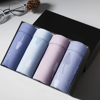 Hot 4pcs Men's Boxed Boxer Shorts Men Underwear Sexy Quality Soft Modal Underpants Brand Gift Package Boxer Homme
Hot 4pcs Men's Boxed Boxer Shorts Men Underwear Sexy Quality Soft Modal Underpants Brand Gift Package Boxer Homme