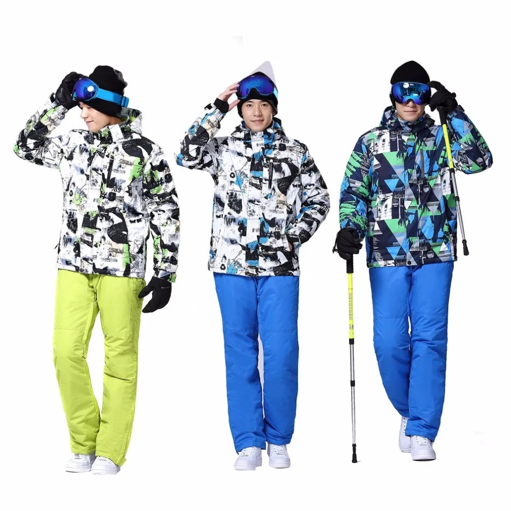 Wild Snow Professional Snow Ski Jacket Pants Suit Waterproof Windproof Outdoor Wear for Skiing Snowboarding for Men
Wild Snow Professional Snow Ski Jacket Pants Suit Waterproof Windproof Outdoor Wear for Skiing Snowboarding for Men