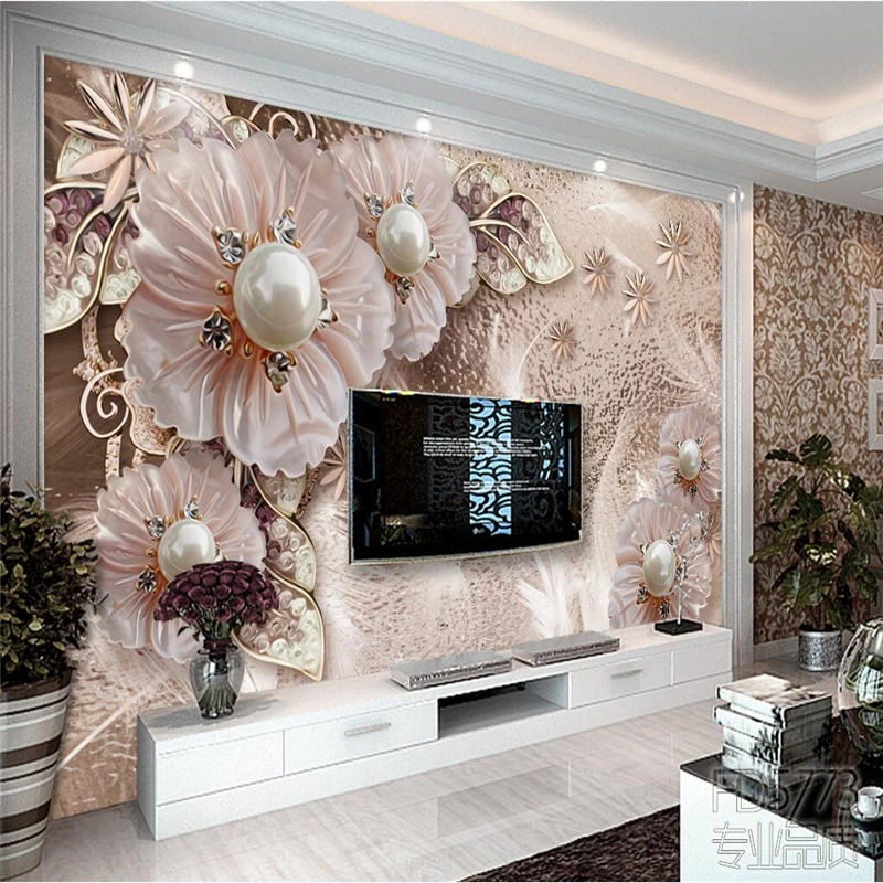 beibehang Custom photo wall murals stickers exquisite luxury jewelry flowers living room TV papel de parede wallpaper for walls
beibehang Custom photo wall murals stickers exquisite luxury jewelry flowers living room TV papel de parede wallpaper for walls