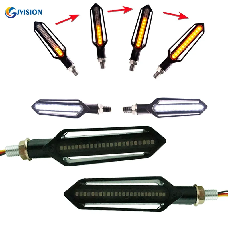 Motorcycle turn signals LED light Blinker Motorcycle Flowing Water Flashing Lights for harley
Motorcycle turn signals LED light Blinker Motorcycle Flowing Water Flashing Lights for harley