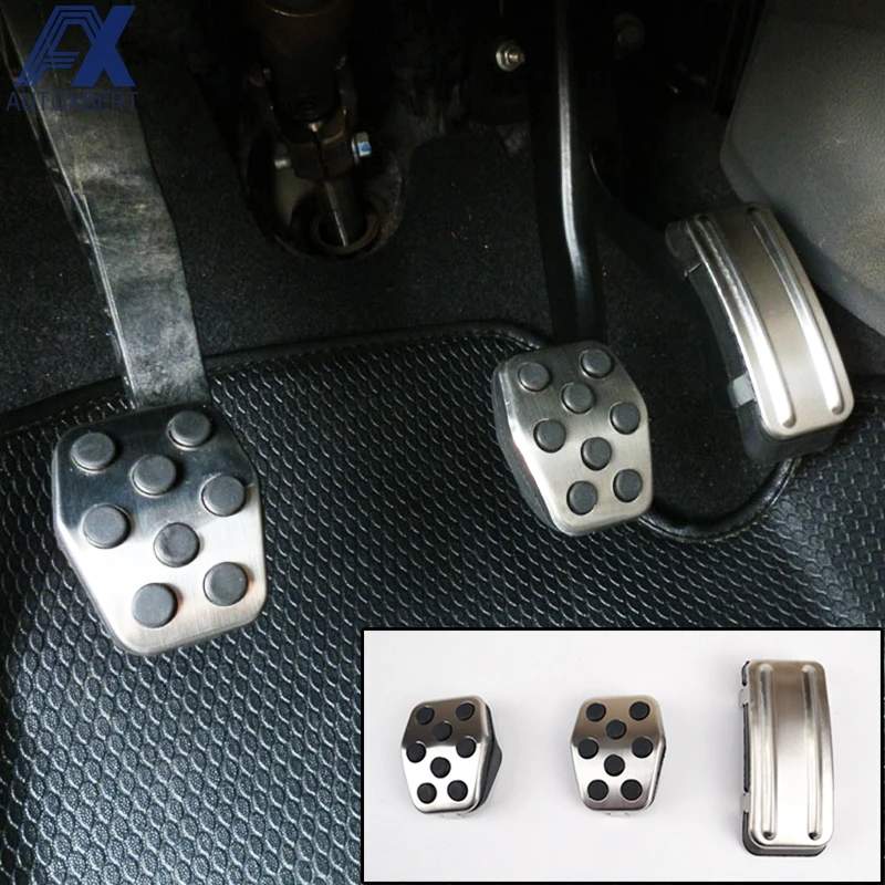 AX Chrome Foot Pedal Cover Pad Pads Rest Caps Brake Gas Fuel Set Clutch Refit For Ford Focus Mk3 2012 2013 2014 2015 2016 2017
AX Chrome Foot Pedal Cover Pad Pads Rest Caps Brake Gas Fuel Set Clutch Refit For Ford Focus Mk3 2012 2013 2014 2015 2016 2017