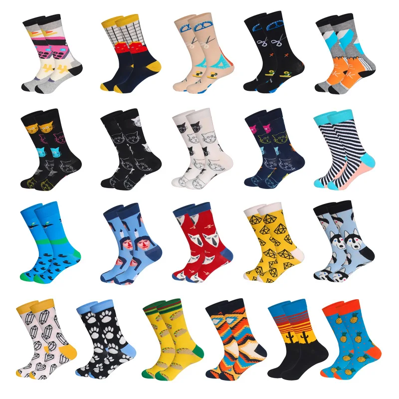 LIONZONE Unisex Happy Socks For Men Women Lovers Gift Newly Cat Wolf Designer Cotton Warm Breathable Casual Socks Funny
LIONZONE Unisex Happy Socks For Men Women Lovers Gift Newly Cat Wolf Designer Cotton Warm Breathable Casual Socks Funny
