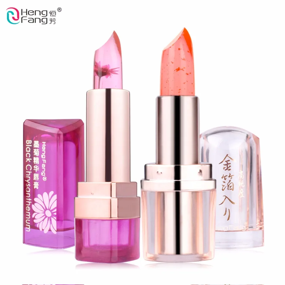 2Pcs/Lot HengFang Black Chrysanthemum Lipstick Temperature-changed Jelly Lip Balm Moisturizer Lips Makeup #HFLIP001
2Pcs/Lot HengFang Black Chrysanthemum Lipstick Temperature-changed Jelly Lip Balm Moisturizer Lips Makeup #HFLIP001