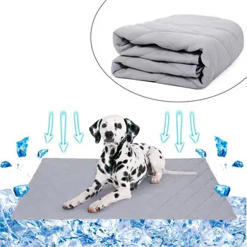 Summer Cooling Mats Blanket Ice Pet Dog Bed Sofa Portable Tour Camping Yoga Sleeping Mats for small Medium large cat dog Pet
Summer Cooling Mats Blanket Ice Pet Dog Bed Sofa Portable Tour Camping Yoga Sleeping Mats for small Medium large cat dog Pet