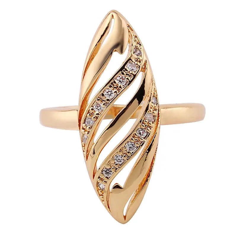 Luxury Gold Color Anel Micro Inlaid Zircon Rings for Women Fashion Jewelry Wedding Statement Anillos Engagement Hollow Ring Gift
Luxury Gold Color Anel Micro Inlaid Zircon Rings for Women Fashion Jewelry Wedding Statement Anillos Engagement Hollow Ring Gift