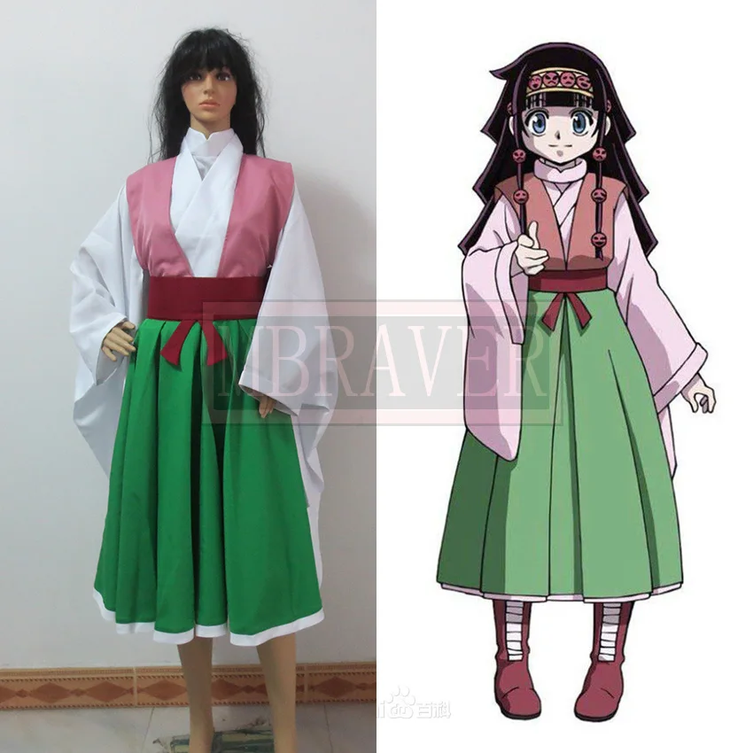 New Anime Hunter x Hunter Aluka Zoldyck Dress Alluka Zaoldyeck Cosplay Costume Customized
New Anime Hunter x Hunter Aluka Zoldyck Dress Alluka Zaoldyeck Cosplay Costume Customized