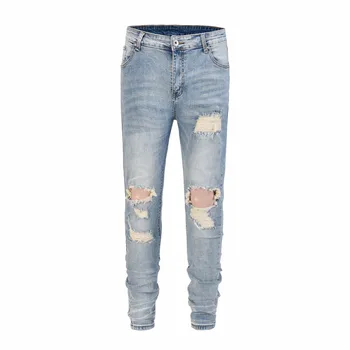 2018 TOP Best version designer clothes big ripped men jeans hip hop justin bieber moto biker Fashion Casual Hole jeans 30-36
2018 TOP Best version designer clothes big ripped men jeans hip hop justin bieber moto biker Fashion Casual Hole jeans 30-36