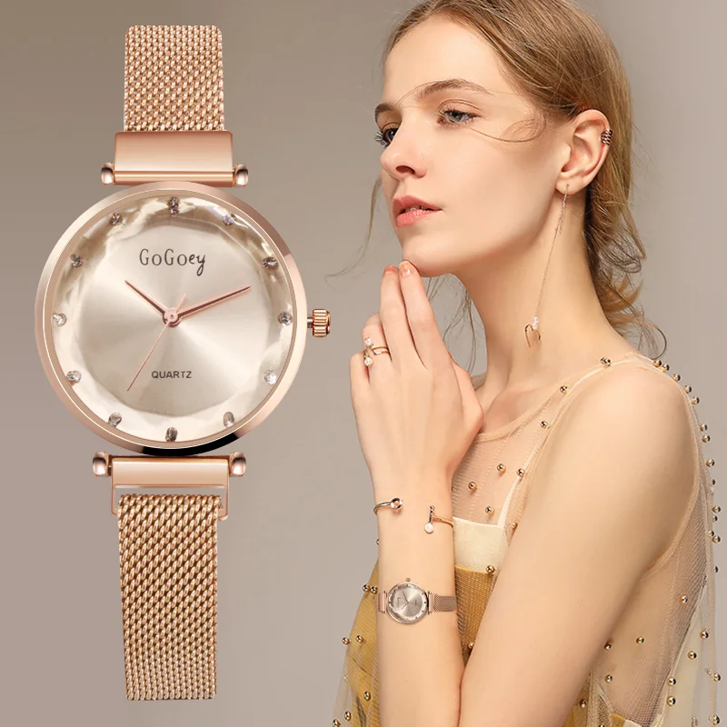 2018 Women Watch Quartz Feminino Relogio Luxury Crystal Watches Mesh Belt Fashion Stainless steel mujer ladies saati wristwatch
2018 Women Watch Quartz Feminino Relogio Luxury Crystal Watches Mesh Belt Fashion Stainless steel mujer ladies saati wristwatch