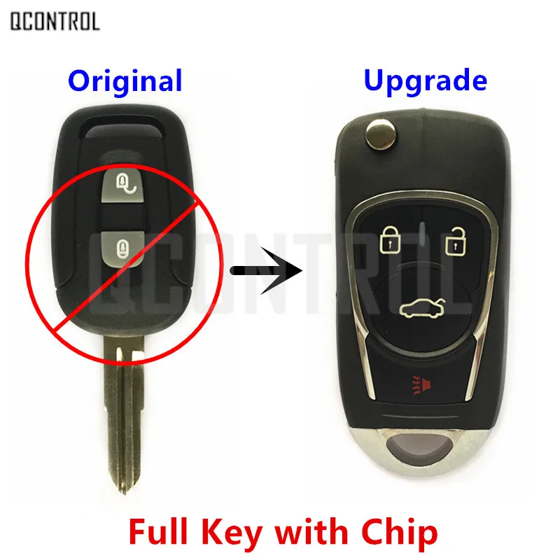 QCONTROL Upgraded Car Remote Key with Chip for CHEVROLET/HOLDEN/OPEL/VAUXHALL OKA-151T for Captiva Antara 2006 - 2010
QCONTROL Upgraded Car Remote Key with Chip for CHEVROLET/HOLDEN/OPEL/VAUXHALL OKA-151T for Captiva Antara 2006 - 2010