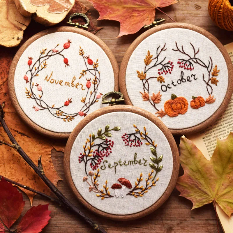 Easy Flower Embroidery Kit with Hoop for Beginner Pattern Printed Needlework Cross Stitch Sets Handwork Sewing Art Home Decor
Easy Flower Embroidery Kit with Hoop for Beginner Pattern Printed Needlework Cross Stitch Sets Handwork Sewing Art Home Decor