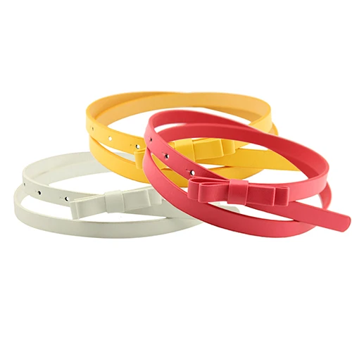 Bluelans Women's Candy Color 2 Layers Bowknot Thin Narrow Belt PU Leather Waistband Strap
Bluelans Women's Candy Color 2 Layers Bowknot Thin Narrow Belt PU Leather Waistband Strap