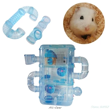 1Set Hamster External DIY Pipeline Tunnel Fittings Tube Exercise Cage Accessories DropShip
1Set Hamster External DIY Pipeline Tunnel Fittings Tube Exercise Cage Accessories DropShip