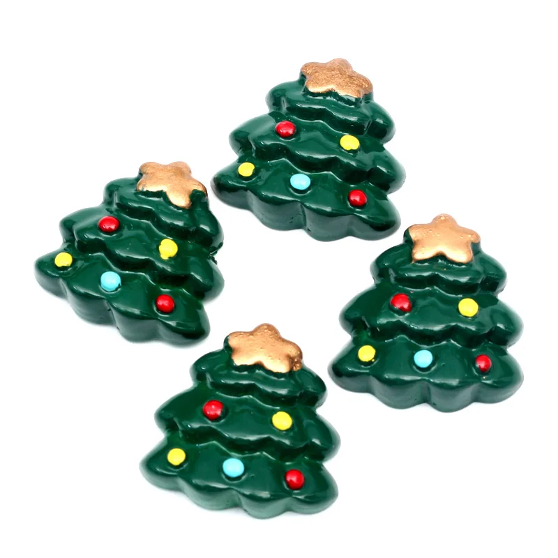 LF 10Pcs Christmas Tree Resin Decoration Craft Flatback Cabochon Embellishments For Scrapbooking Kawaii Cute Diy Accessories
LF 10Pcs Christmas Tree Resin Decoration Craft Flatback Cabochon Embellishments For Scrapbooking Kawaii Cute Diy Accessories