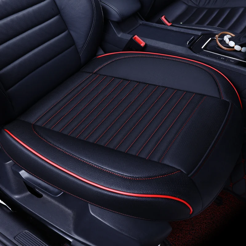 KKYSYELVA Black Universal Pu Leather Car Seat Cover Cushion Protection pad mat Voiture Auto Seat Protector Interior Accessories
KKYSYELVA Black Universal Pu Leather Car Seat Cover Cushion Protection pad mat Voiture Auto Seat Protector Interior Accessories
