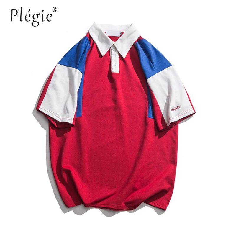 Plegie Letter Embroidery Patchwork Polo Shirt Men Short Sleeve Oversized Men's Shirt Terry Material Cotton Polo Shirts Men
Plegie Letter Embroidery Patchwork Polo Shirt Men Short Sleeve Oversized Men's Shirt Terry Material Cotton Polo Shirts Men