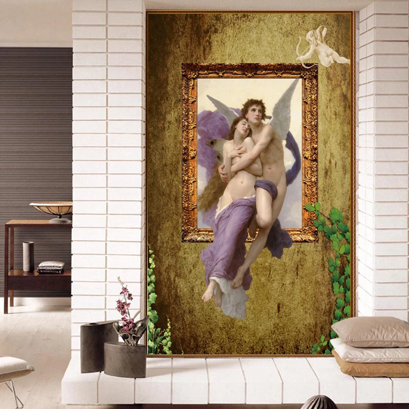 beibehang Custom 3d stereo entrance wallpaper European oil painting fresco living room background wall paper 3d papel de parede
beibehang Custom 3d stereo entrance wallpaper European oil painting fresco living room background wall paper 3d papel de parede