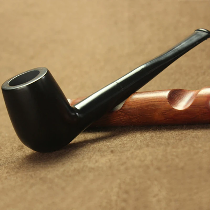 High-grade Ebony Pipe Chimney Double Filter Long Wood Smoking Pipes Herb Tobacco Pipe Cigar Gifts Narguile Weed Grinder Smoke
High-grade Ebony Pipe Chimney Double Filter Long Wood Smoking Pipes Herb Tobacco Pipe Cigar Gifts Narguile Weed Grinder Smoke