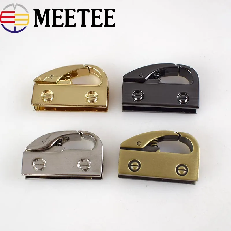 4Pcs Metal Clip Buckles Handbag Cap Clasp Screw Bag Side Handles Chain Hook Connector Bag Hanger Hardware Accessories KY864
4Pcs Metal Clip Buckles Handbag Cap Clasp Screw Bag Side Handles Chain Hook Connector Bag Hanger Hardware Accessories KY864