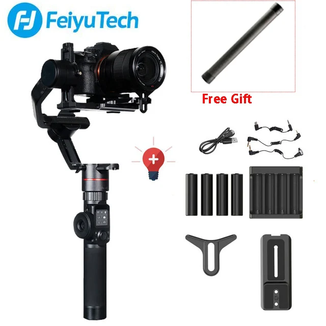 2018 NEW FeiyuTech Feiyu AK2000 3 Axis Camera Stabilizer Gimbal for DSLR Camera Sony Canon 5D Panasonic GH5 Nikon 2.8 kg Payload
2018 NEW FeiyuTech Feiyu AK2000 3 Axis Camera Stabilizer Gimbal for DSLR Camera Sony Canon 5D Panasonic GH5 Nikon 2.8 kg Payload