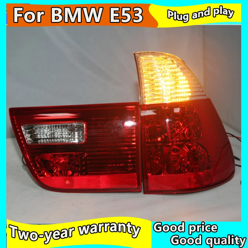 Car Styling Tail Light Rear Lamp For BMW X5 E53 1998-2006 Year LED Back Lamps With Turning Signal Running Parking Reverse
Car Styling Tail Light Rear Lamp For BMW X5 E53 1998-2006 Year LED Back Lamps With Turning Signal Running Parking Reverse
