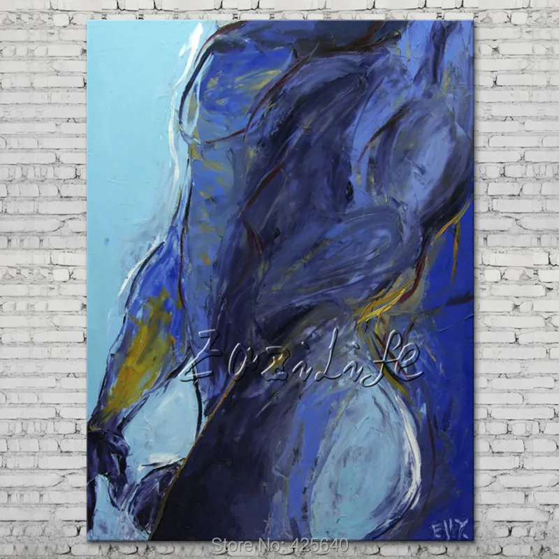 Palette knife portrait Face Oil painting Character figure canvas Hand painted Francoise Nielly wall Art picture for living room7
Palette knife portrait Face Oil painting Character figure canvas Hand painted Francoise Nielly wall Art picture for living room7