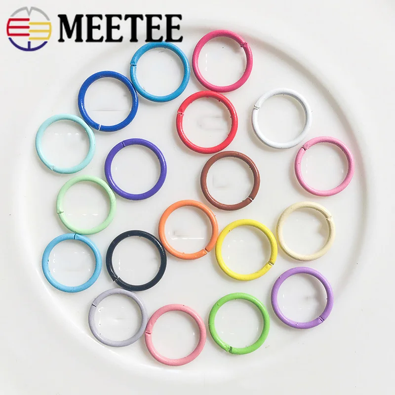 Meetee 100pcs 10mm Metal Color Closed Ring O Oval Ring Buckles DIY Key Chain Bag Clothing Handmade Jewelry Basic material BD481
Meetee 100pcs 10mm Metal Color Closed Ring O Oval Ring Buckles DIY Key Chain Bag Clothing Handmade Jewelry Basic material BD481