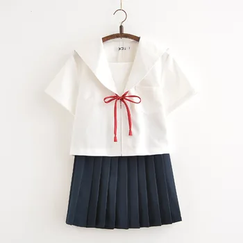 JK Japanese School Uniforms For Girls Sailor Uniform Fashion School Class White Navy Summer School Uniform Cosplay Girl Suit Set
JK Japanese School Uniforms For Girls Sailor Uniform Fashion School Class White Navy Summer School Uniform Cosplay Girl Suit Set